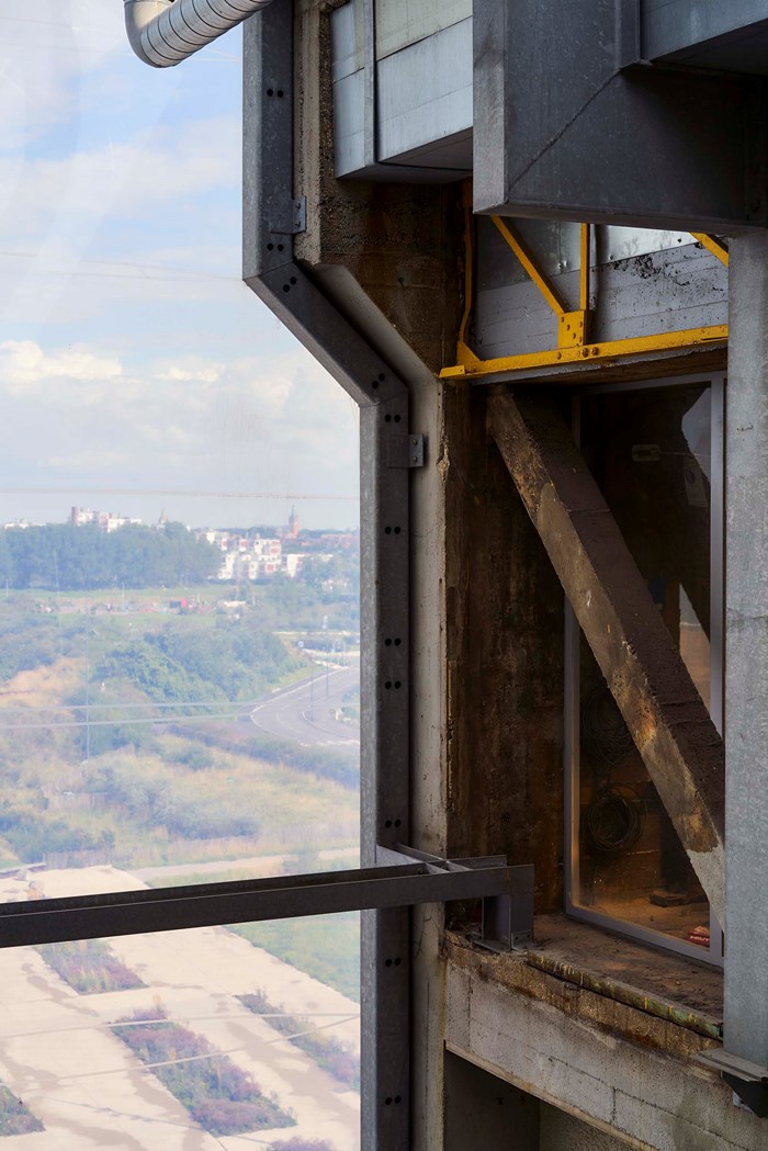 Frac Lacaton Vassal Exposed Steel Concrete Structure