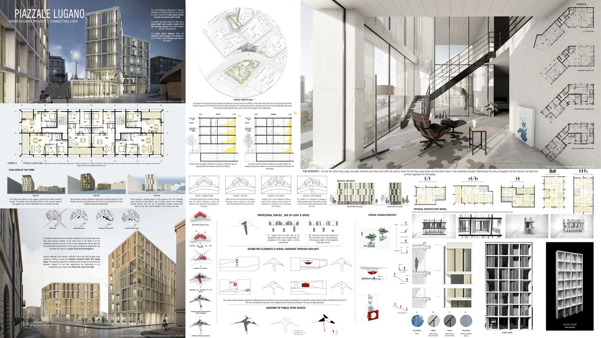 PIAZZALE LUGANO- URBAN HOUSING PROJECT | CONNECTING LIVES