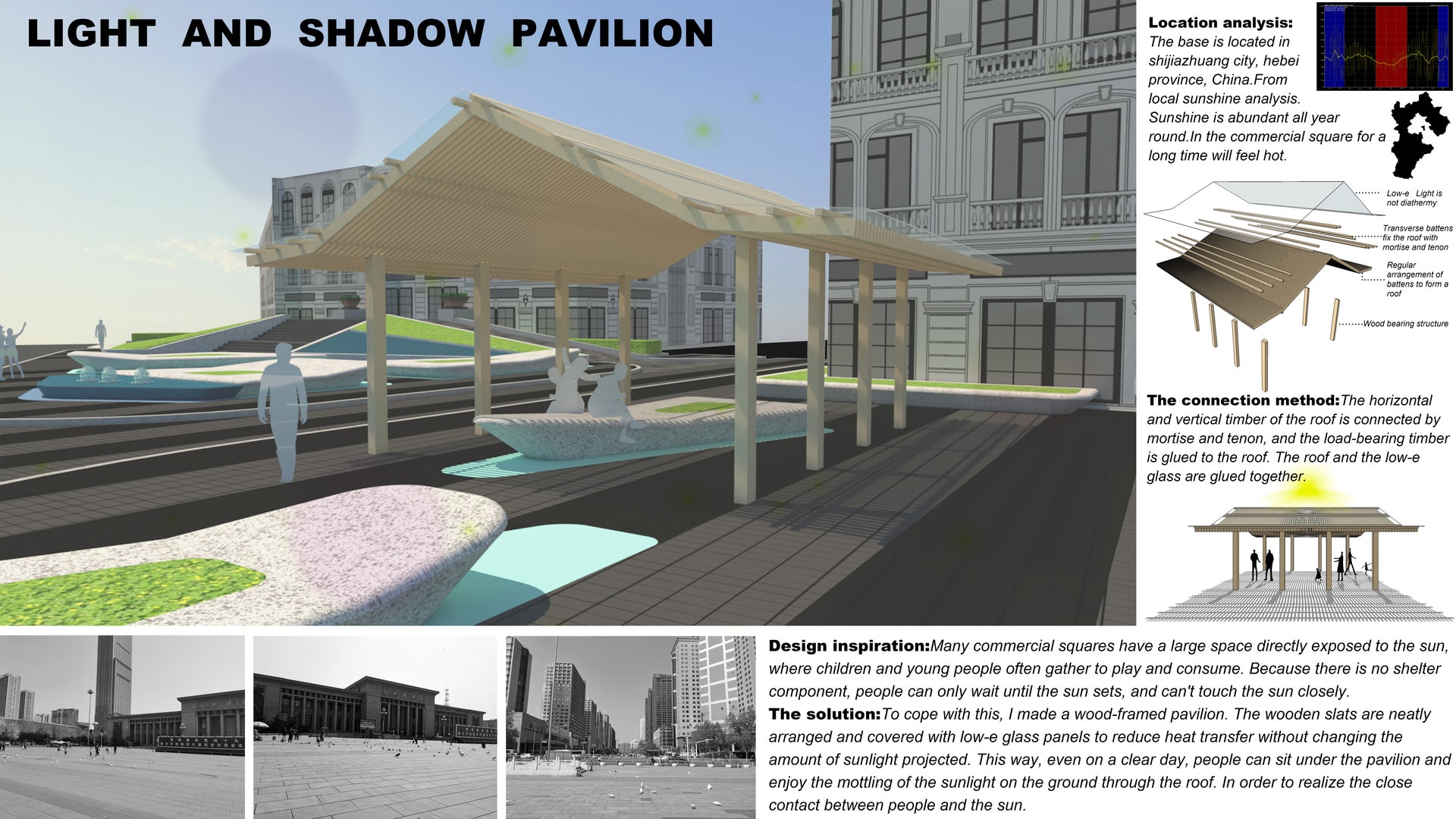 Light and shadow pavilion