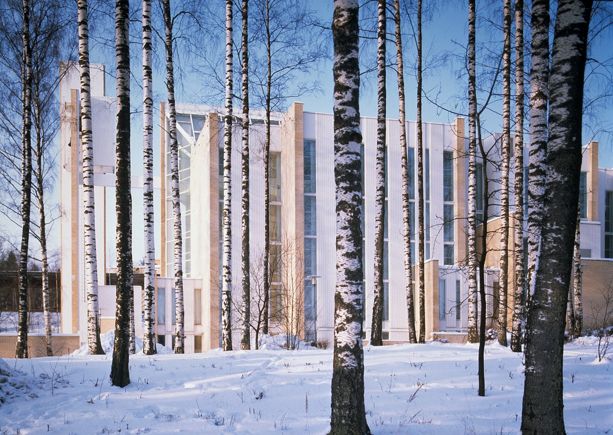 Myyrmäki Church, in Vantaa (near Helsinki); 1980-84