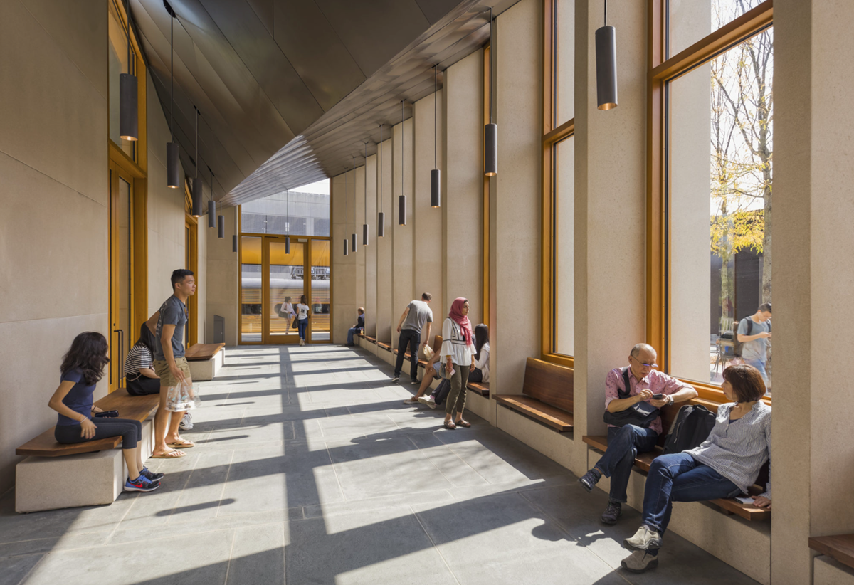 Princeton Transit Hall and Market. Photo by Jeff Goldberg (ESTO), courtesy of Studio Rick Joy.