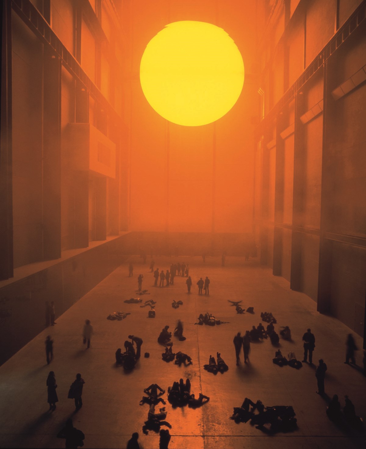 Olafur Eliasson, The Weather Project, 2003. Photo by Andrew Dunkley & Marcus Leith